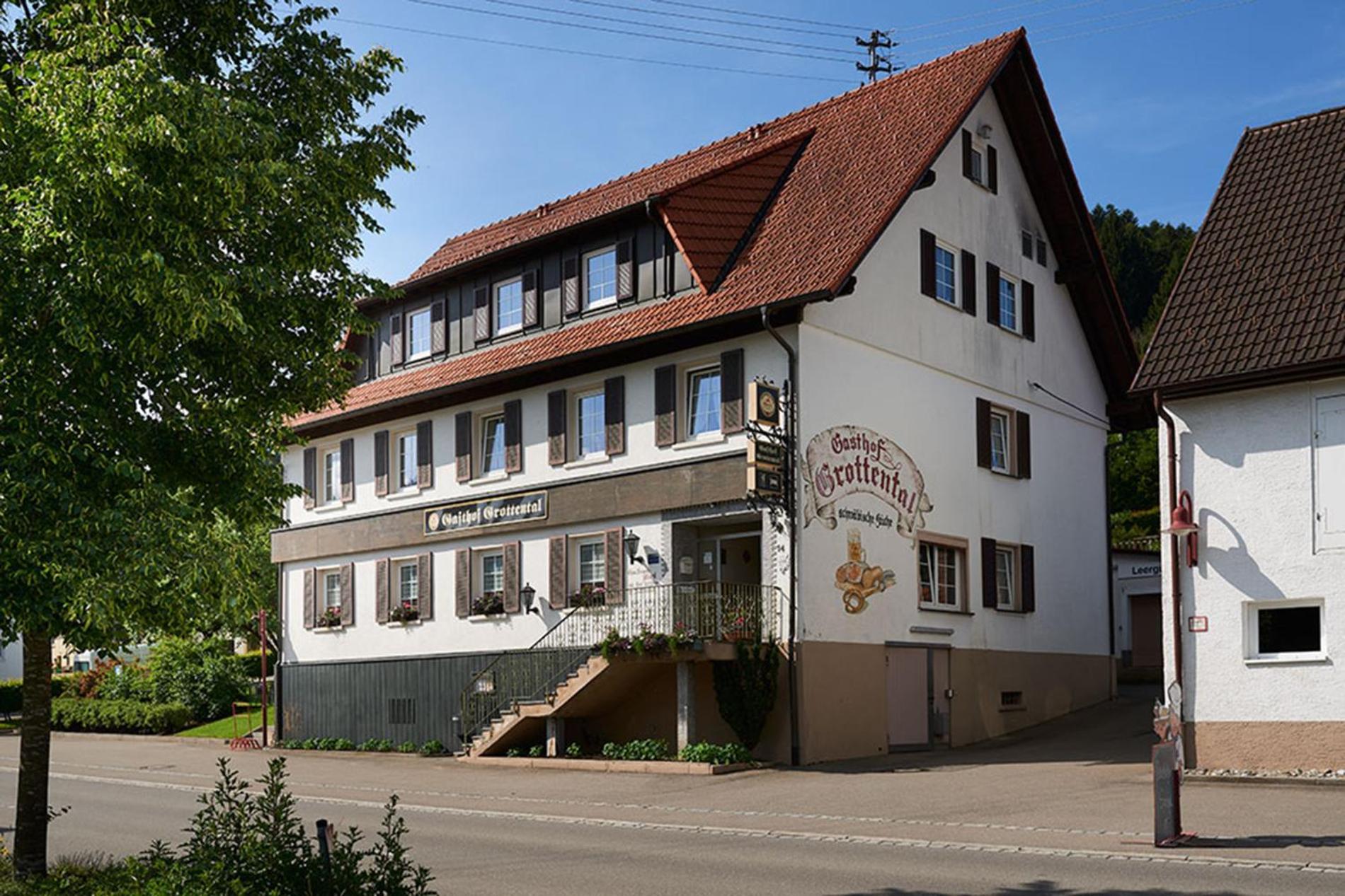 Hotel Garni Grottental Messstetten 外观 照片